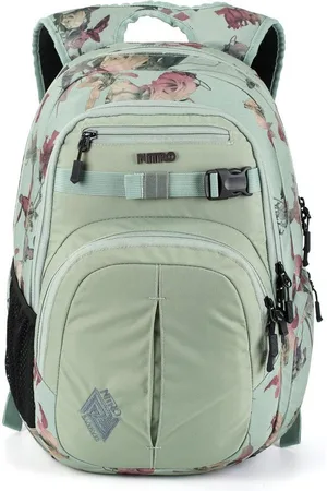 Nitro Schulrucksack Chase, Alltagsrucksack, Rucksack für Freizeit, Schule, Arbeit und Reise