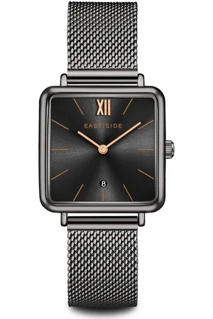 Eastside Quarzuhr Grand anthrazit, mit Edelstahl-Armband - Verkäufer: Juvalia