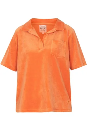 Blue Sportswear Kurzarmshirt Portofino Velvet Polo Tee aus Samt in Melon oder Weiß - Verkäufer: Juneberry.eu
