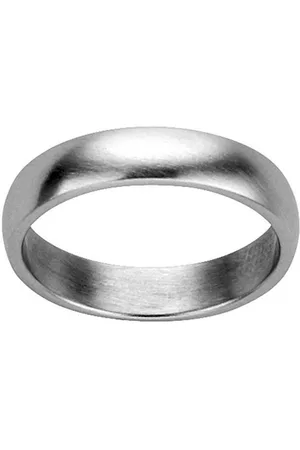 M&M Fingerring Ring Damen silber / gold / schwarz, matt schlicht (1-tlg), "Best Basics", deutsche Qualität, inkl. edles Schmucketui - Verkäufer: Germany