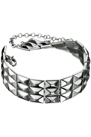 Dolce & Gabbana Collier Sheen, aus Edelstahl, in Silber, 40cm lang, Vintage, Karabinerverschluss - Verkäufer: Gigandet