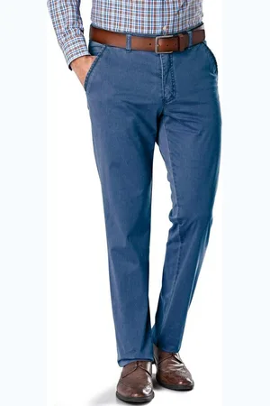 Club of Comfort Regular-fit-Jeans High Stretch jeansblau Garvey Flat-Front - Verkäufer: Krüger Kleidung