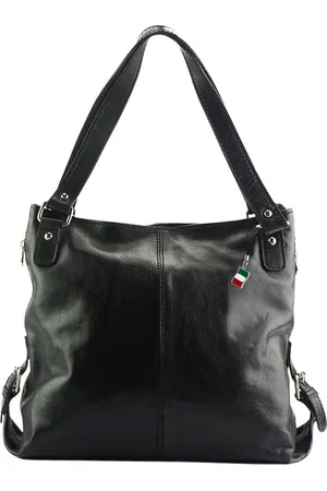 Florence Schultertasche Echtleder Damen Schultertasche (Schultertasche), Damen Leder Schultertasche, Henkeltasche, Shopper, ca. 40cm - Verkäufer: Fit4Style Silberschmuck - IMPPAC
