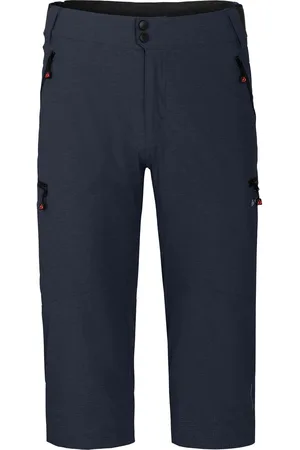Bergson Fahrradhose PORVOO Capri (mit gepolsterter Innenhose) Herren 3/4 Radhose, robust, elastisch, Normalgrößen, Nacht - Verkäufer: