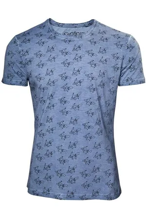 Nintendo T-Shirt Pokémon T-Shirt Blau All Over Print Herren Gr. S M L XL XXL Pikachu - Verkäufer: coole-fun-t-shirts