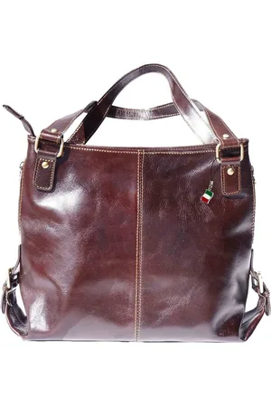 Florence Schultertasche Echtleder Damen Schultertasche (Schultertasche), Damen Leder Schultertasche, Henkeltasche, Shopper, ca. 40cm - Verkäufer: Fit4Style Silberschmuck - IMPPAC