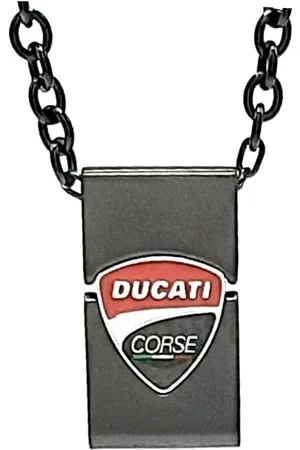 DUCATI Kette mit Anhänger Halskette Edelstahl beschichtet mit Anhänger - Verkäufer: LIMDIX