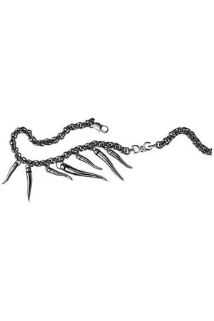 Dolce & Gabbana Collier Pepper, Schotenformanhänger, Ankerkette, Silber, Edelstahl, 40cm lang - Verkäufer: Gigandet