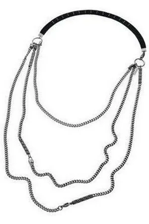Diesel Collier DX0310040, aus Edelstahl, Panzerkette, 67cm lang, Karabiner - Verkäufer: Gigandet