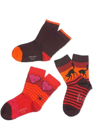 Camano Langsocken CA3829 (Packung, 3-Paar, 3 Paar) Kinder Socken, Jungen & Mädchen mit Baumwolle, Kindersocken - Verkäufer: chic4home