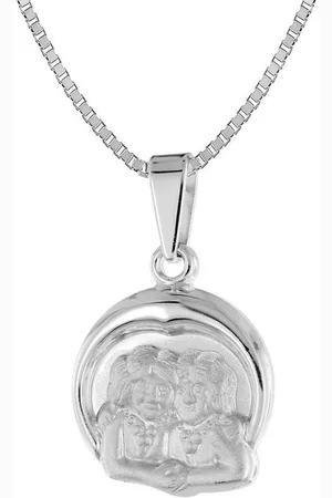 trendor Kette mit Anhänger Zwilling Sternzeichen mit 925 Silber Ø 15 mm - Verkäufer: uhrcenter