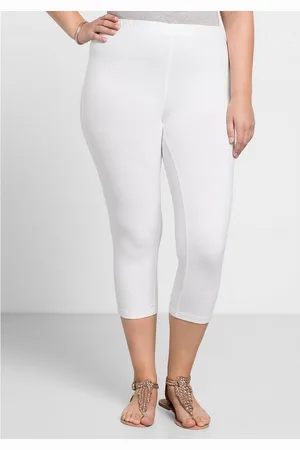 Sheego Leggings Große Größen in Capri-Länge