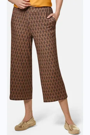 GOLDNER 7/8-Caprijeans Attraktive Druckhose Louisa mit weichem Fall - Verkäufer: