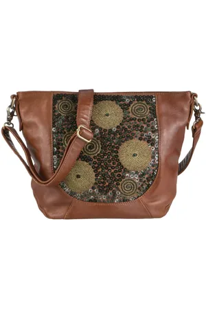 Billy The Kid Umhängetasche Zari, Schultertasche, Damentasche, Handtasche, Lammnappa - Verkäufer: Ordnung und mehr