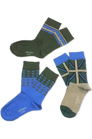Camano Langsocken CA3831 (Packung, 3-Paar, 3 Paar) Kinder Socken, Jungen & Mädchen mit Baumwolle, Kindersocken - Verkäufer: chic4home