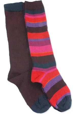 Camano Kniestrümpfe CA3823 (Packung, 2-Paar, 2 Paar) Kinder Kniestrümpfe, Mädchen, mit Baumwolle, Kindersocken - Verkäufer: chic4home