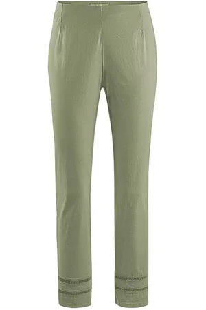 STEHMANN Caprihose Titan-642W-95314 Hohlsaum-Stickerei am Saum - Verkäufer: Gio Milano