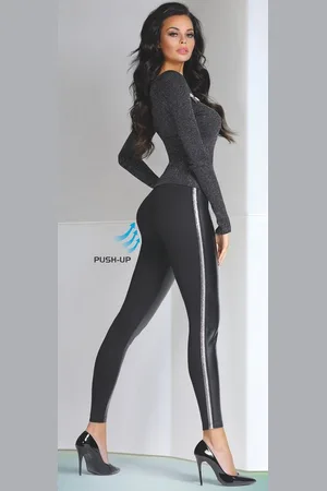 Basbleu Shapingleggings Pushup-Leggings in Lederoptik, formend am Po modellierend - Verkäufer: Firstclass Trendstore