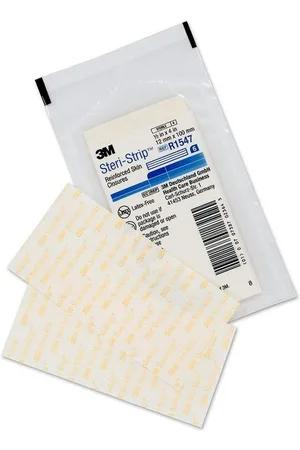 3MAN Druckstellenpflaster Steri-Strip Wundverschlussstreifen Pflaster, R1547, 12 mm x 100 mm (10 St) - Verkäufer: yayago
