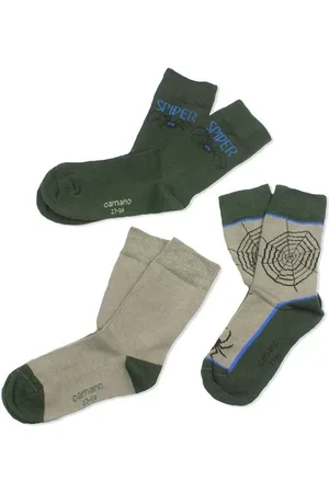 Camano Langsocken CA3832 (Packung, 3-Paar, 3 Paar) Kinder Socken, Jungen & Mädchen mit Baumwolle, Kindersocken - Verkäufer: chic4home