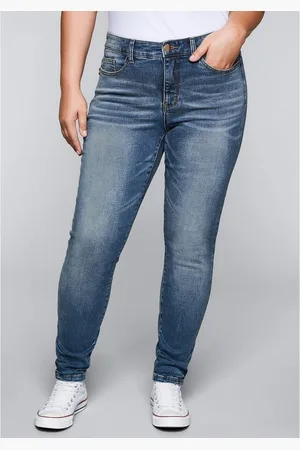 Sheego Stretch-Jeans Große Größen Skinny mit Bodyforming-Effekt