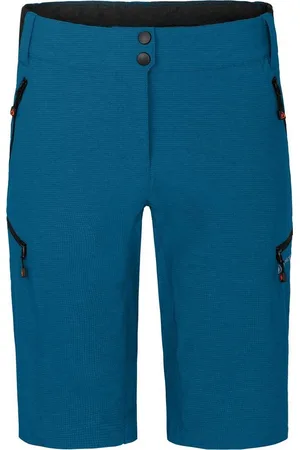 Bergson Outdoorhose VALLI Bermuda Damen Radshorts, robust, elastisch, Normalgrößen, Saphir - Verkäufer: