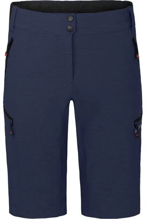 Bergson Outdoorhose VALLI Bermuda Damen Radshorts, robust, elastisch, Normalgrößen, peacoat - Verkäufer: