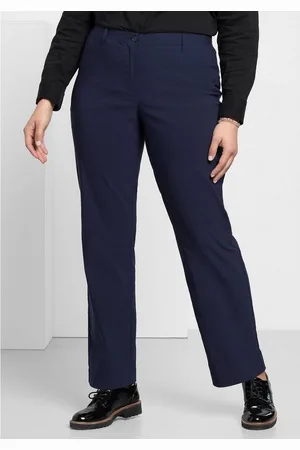 Sheego Stretch-Hose Große Größen mit schmalem Bund