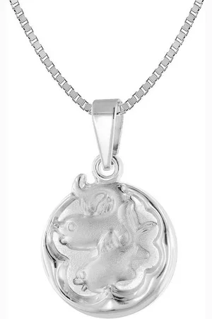 trendor Kette mit Anhänger Fische Sternzeichen mit 925 Silber Ø 15 mm - Verkäufer: uhrcenter