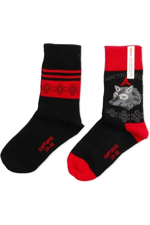 Camano Langsocken CA3769 (Packung, 4-Paar, 4 Paar) Mädchen oder Jungen Socken Strümpfe, 2x2er Pack, Socken, Baumwolle - Verkäufer: chic4home