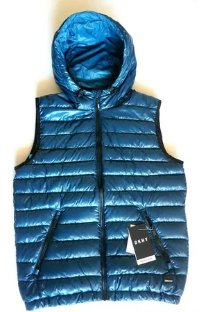 DKNY Daunenweste Herren Westen Jacke, Donna Karan New York Steppjacke Westen - Verkäufer: evoox