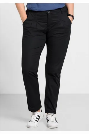 Sheego Chinohose Große Größen in Stretch-Qualität