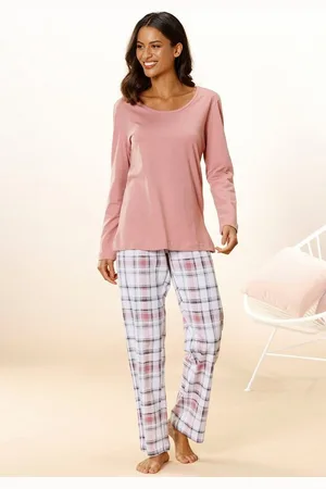 ARIZONA Pyjama (2 tlg) mit Karo Muster