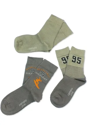 Camano Langsocken CA3841 (Packung, 3-Paar, 3 Paar) Kinder Socken, Jungen & Mädchen mit Baumwolle, Kindersocken - Verkäufer: chic4home