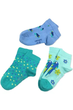 Camano Sneakersocken CA3839 (Packung, 3-Paar, 3 Paar) Kinder Socken Jungen Mädchen Baumwolle Quarter-Socken Sneakersocken - Verkäufer: chic4home