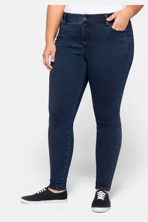 Sheego Stretch-Jeans Große Größen »Die Skinny«, wächst bis zu 3 Gr. mit