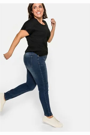 Sheego Stretch-Jeans Große Größen Skinny mit Bodyforming-Effekt
