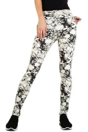 Ital-Design Skinny-fit-Jeans Damen Freizeit (76457523) Stretch Skinny Jeans in Schwarz - Verkäufer: