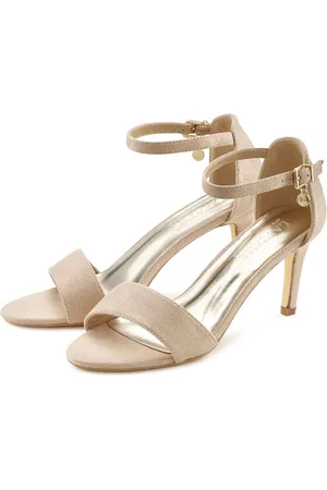 Lascana Sommerschuh High-Heel-Sandalette Riemchensandalette, klassisch elegantes Design VEGAN