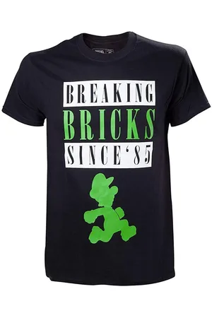 Super Mario T-Shirt T-Shirt breaking bricks since 1985 Erwachsene + Jugendliche Gr. S L XL - Verkäufer: coole-fun-t-shirts