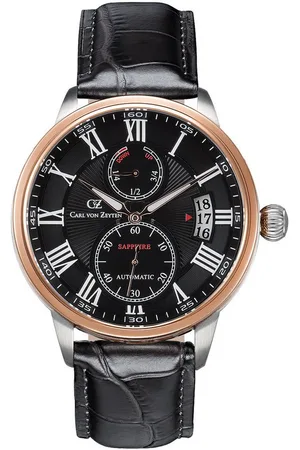 CARL VON ZEYTEN Automatikuhr CVZ0082BKS Münstertal Automatik Herrenuhr 46mm 10ATM CVZ0082BKS Münstertal Automatik Herrenuhr 46mm 10ATM - Verkäufer: Timeshop24