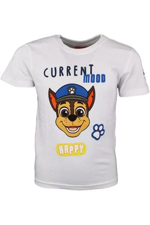 Paw Patrol Print-Shirt Chase Kinder Jungen kurzarm T-Shirt Gr. 98 bis 128, oder Grau - Verkäufer: WS-Trend