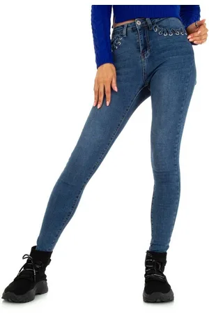 Ital-Design Skinny-fit-Jeans Damen Freizeit (78435757) Stretch Skinny Jeans in - Verkäufer: