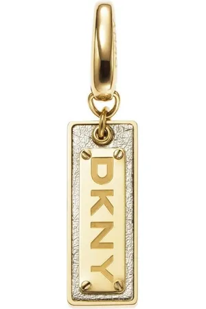 DKNY Charm-Einhänger Anhänger, aus Edelstahl, Gold, Karabiner - Verkäufer: Gigandet