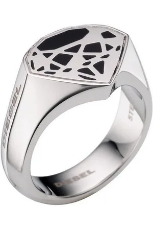Diesel Fingerring DX0131040510, aus Edelstahl, Silber, Größe 59 (18,8mm) - Verkäufer: Gigandet