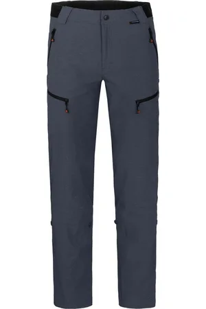 Bergson Outdoorhose LEBIKO Herren Wanderhose, robust, elastisch, Normalgrößen, grau/blau - Verkäufer: