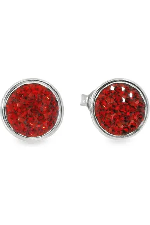 Impala Paar Ohrstecker Jessica aus 925 Silber mit Kristallsteinen, 925 Sterling Silber, Ohrstecker mit Kristallsteinen - Verkäufer: Silberschmuck