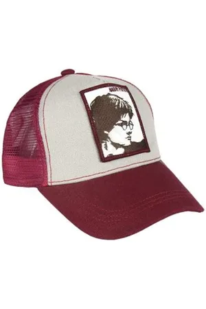 Harry Potter Baseball Cap Baseballcap Cappy Base Cap Schirmmütze Truckercap weinrot-beige Gr.58 - Verkäufer: coole-fun-t-shirts