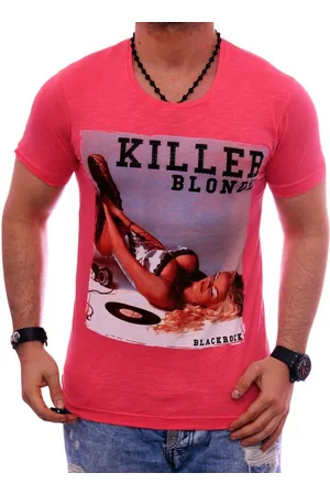 Blackrock T-Shirt Herren Shirt Urlaub Motiv kurzarm bedruckt Print Strasssteine - Verkäufer: Zahida Fashion GmbH