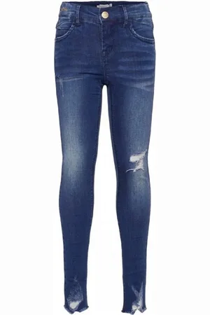 NAME IT Skinny-fit-Jeans Mädchen Skinny Fit Jeans im Destroyed Look - Verkäufer: Schnubby-de